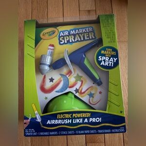 NWT Crayola Air Marker Sprayer